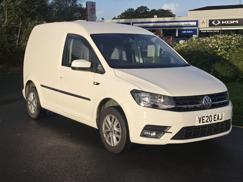 2020 Volkswagen Caddy 2.0 Tdi C20 Highline Swb Euro 6 (s/s) 5dr in White — image 1
