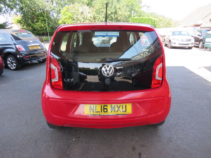 2016 Volkswagen Up! 1.0 Move Up! Euro 6 5dr in Red — image 6