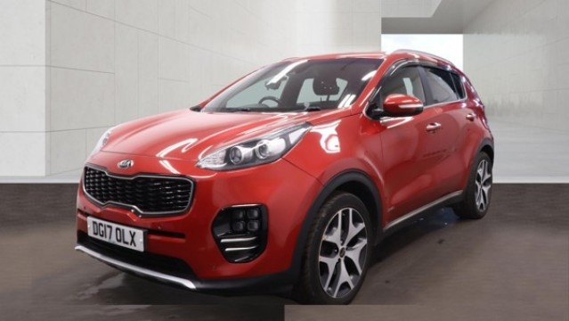 2017 Kia Sportage 2.0 Crdi Gt-Line in Red — image 1