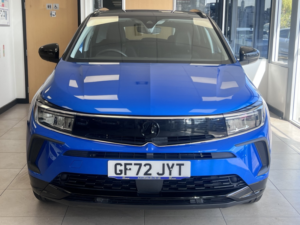 2022 Vauxhall Grandland 1.6 New Grandland Gs Line 1.6 225ps Plug-In Hybrid 8 Speed Auto in Blue — image 2