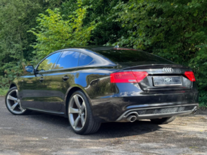2013 Audi A5 3.0 Tdi V6 Black Edition Sportback S Tronic Quattro Euro 5 (s/s) 5dr in Black — image 2