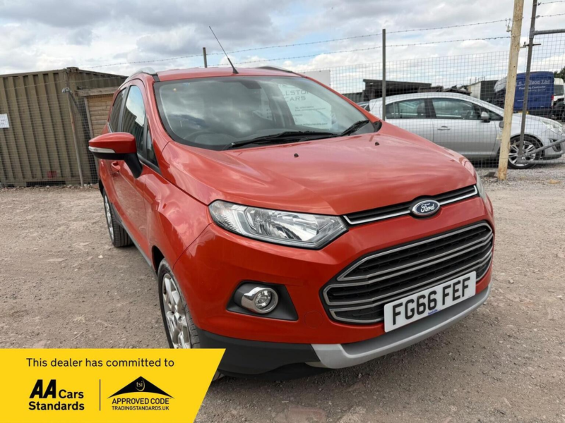2016 Ford Ecosport 1.5 Tdci Titanium 2WD Euro 6 5dr in Red — image 1