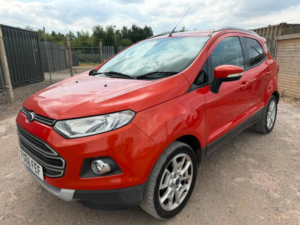 2016 Ford Ecosport 1.5 Tdci Titanium 2WD Euro 6 5dr in Red — image 3