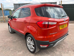 2016 Ford Ecosport 1.5 Tdci Titanium 2WD Euro 6 5dr in Red — image 4