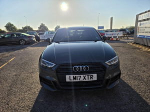 2017 Audi A3 1.4 Tfsi Cod Black Edition Euro 6 (s/s) 4dr in Grey — image 2