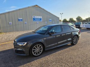 2017 Audi A3 1.4 Tfsi Cod Black Edition Euro 6 (s/s) 4dr in Grey — image 3