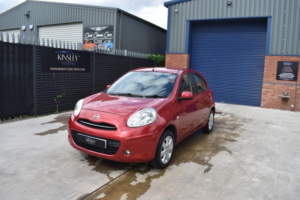 2013 Nissan Micra 1.2 12v Acenta CVT Euro 5 5dr in Red — image 3