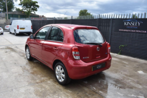 2013 Nissan Micra 1.2 12v Acenta CVT Euro 5 5dr in Red — image 5