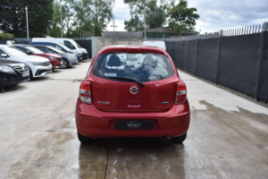 2013 Nissan Micra 1.2 12v Acenta CVT Euro 5 5dr in Red — image 6
