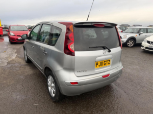 2011 Nissan Note 1.4 16v Acenta Euro 5 5dr in Silver — image 4