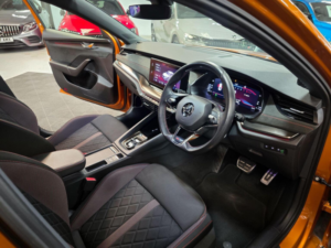 2023 Skoda Octavia 2.0 Tsi Vrs DSG Euro 6 (s/s) 5dr in Orange — image 3
