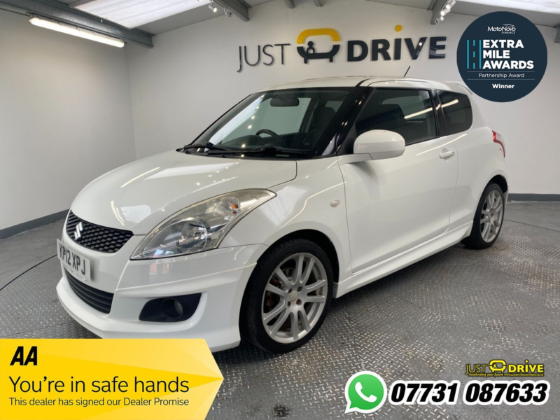 2012 Suzuki Swift 1.2 Sz4 Hatchback 3dr Petrol Manual Euro 5 (94 Ps) in White — image 1