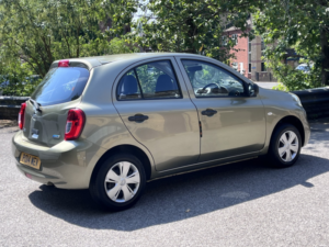 2014 Nissan Micra 1.2 Visia Hatchback 5dr Petrol Manual Euro 5 (80 Ps)+£35 Road Tax+ in Green — image 4