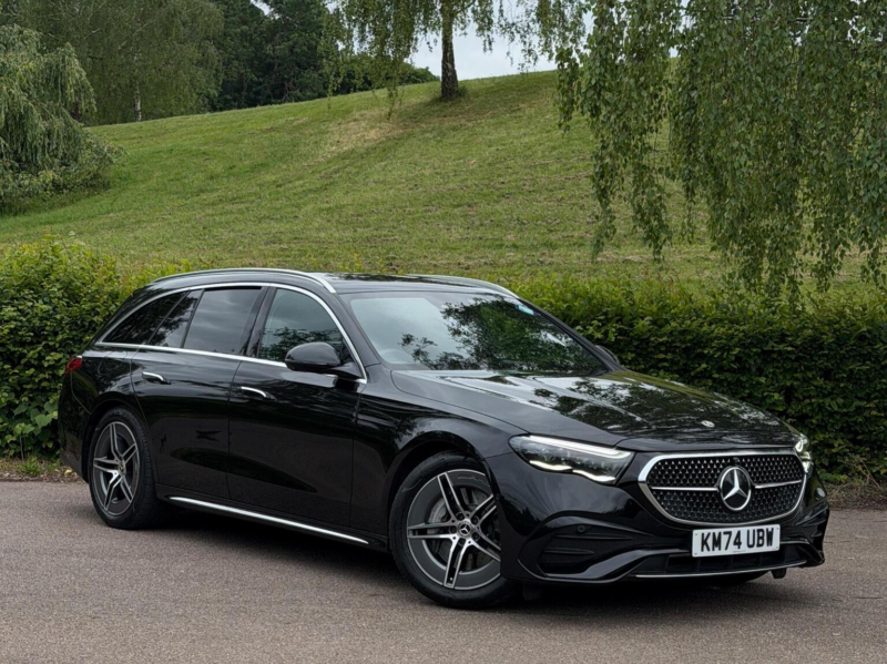 2024 Mercedes-Benz E Class 2.0 E300e 25.4kwh Amg Line (advanced) G-Tronic+ Euro 6 (s/s) 5dr in Black — image 1