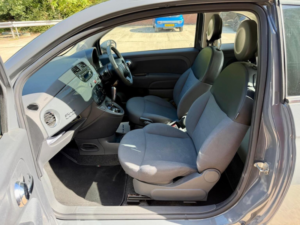 2011 Fiat 500 0.9 Twinair Lounge Dualogic Euro 5 (s/s) 3dr in Grey — image 5