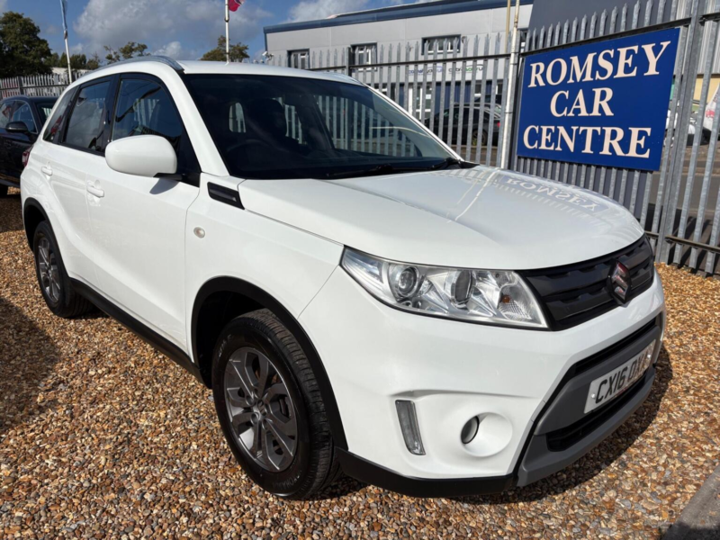 2016 Suzuki Vitara 1.6 Sz4 Euro 6 (s/s) 5dr in White — image 1