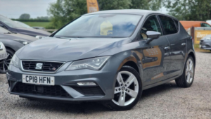 2018 SEAT Leon 1.4 Tsi Fr Technology Euro 6 (s/s) 5dr in Grey — image 3