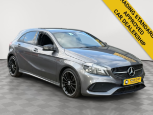 2018 Mercedes-Benz A Class 2.1 A200d Amg Line (executive) Hatchback 5dr Diesel 7g-Dct Euro 6 (s/s) (136 Ps) in Grey — image 2