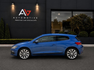 2013 Volkswagen Scirocco 2.0 Tdi Bluemotion Tech Gt Euro 5 (s/s) 3dr (leather, Nav) in Blue — image 4