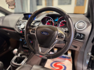 2017 Ford Fiesta 1.6t Ecoboost St-3 Euro 6 3dr in Black — image 2