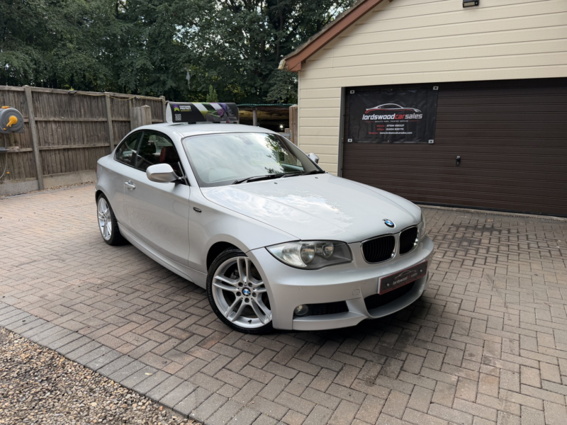 2011 BMW 1 Series 2.0 120d M Sport Coupe in Silver — image 1