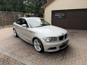 2011 BMW 1 Series 2.0 120d M Sport Coupe in Silver — image 2