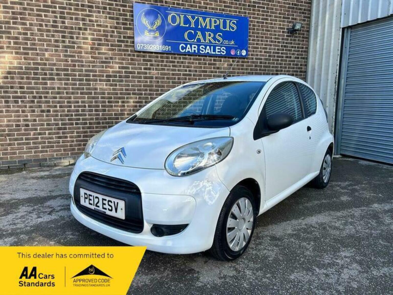 2012 Citroen C1 1.0i Vtr+ Euro 5 3dr in White — image 1