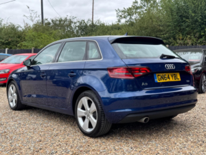 2014 Audi A3 1.6 Tdi Sport Sportback Euro 6 (s/s) 5dr in Blue — image 2