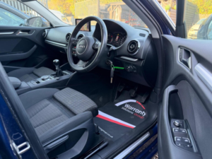 2014 Audi A3 1.6 Tdi Sport Sportback Euro 6 (s/s) 5dr in Blue — image 3