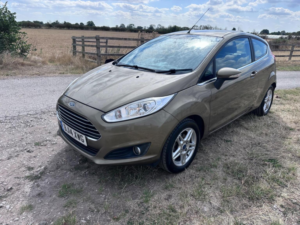 2014 Ford Fiesta 1.25 Zetec Euro 5 3dr in Brown — image 3