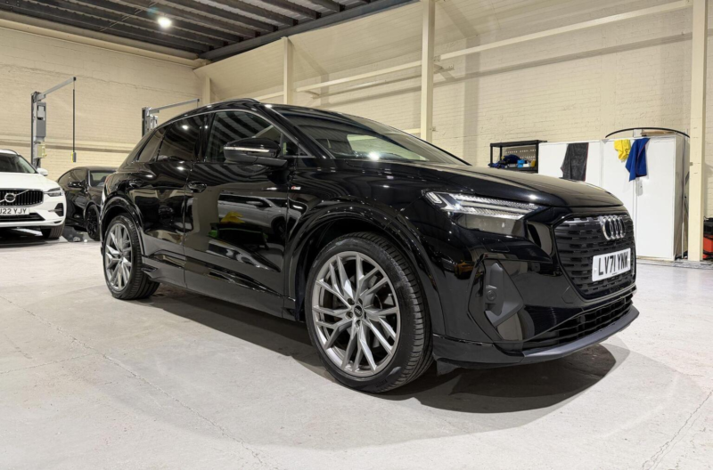 2021 Audi Q4 E-Tron 40 Edition 1 Auto 5dr 82kwh in Black — image 1