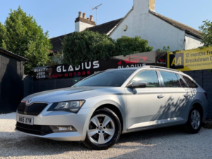 2016 Skoda Superb 1.6 Tdi S Euro 6 (s/s) 5dr in Silver — image 3