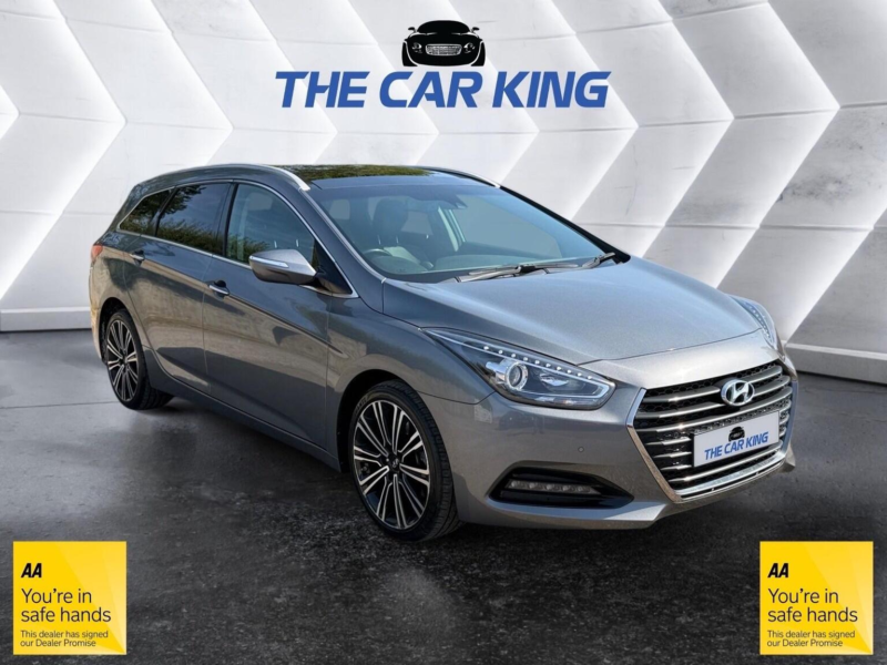 2017 Hyundai I40 1.7 Crdi Blue Drive Premium Tourer Euro 6 (s/s) 5dr in Silver — image 1