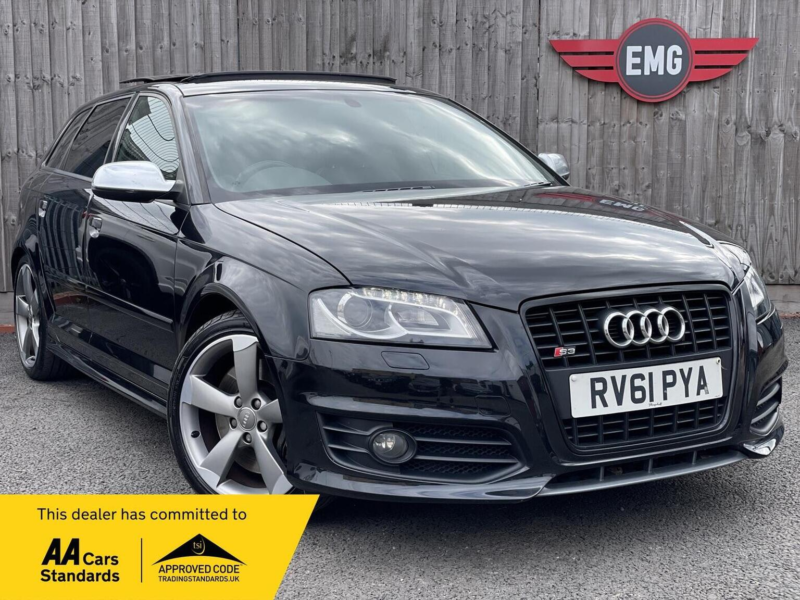 2011 Audi S3 2.0 Tfsi Black Edition Sportback Quattro Euro 5 5dr in Black — image 1