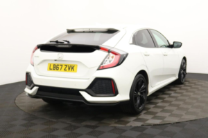 2018 Honda Civic 1.0 Vtec Turbo Sr Hatchback 5dr Petrol Manual Euro 6 (s/s) (129 Ps) in White — image 5