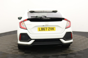 2018 Honda Civic 1.0 Vtec Turbo Sr Hatchback 5dr Petrol Manual Euro 6 (s/s) (129 Ps) in White — image 6