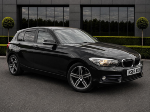 2017 BMW 1 Series 1.5 118i Sport Euro 6 (s/s) 5dr in Black — image 3