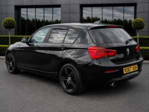 2017 BMW 1 Series 1.5 118i Sport Euro 6 (s/s) 5dr in Black — image 6