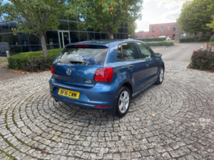 2016 Volkswagen Polo 1.2 Tsi Bluemotion Tech Match Euro 6 (s/s) 5dr in Blue — image 5