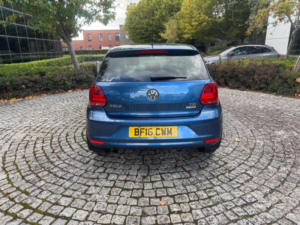 2016 Volkswagen Polo 1.2 Tsi Bluemotion Tech Match Euro 6 (s/s) 5dr in Blue — image 6