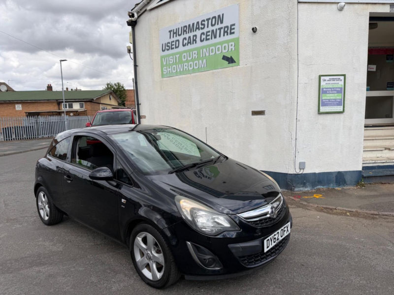2012 Vauxhall Corsa 1.2i Ecoflex 16v Sxi Euro 5 (s/s) 3dr in Black — image 1