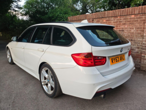 2013 BMW 3 Series 2.0 320i M Sport Touring Auto Euro 6 (s/s) 5dr in White — image 2