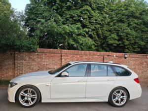 2013 BMW 3 Series 2.0 320i M Sport Touring Auto Euro 6 (s/s) 5dr in White — image 3