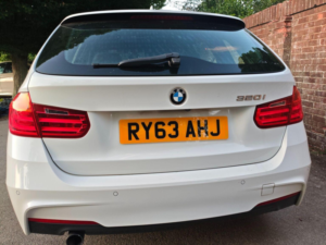2013 BMW 3 Series 2.0 320i M Sport Touring Auto Euro 6 (s/s) 5dr in White — image 4