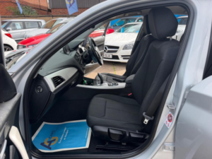 2015 BMW 1 Series 2.0 120d Blueperformance Se Auto Euro 6 (s/s) 5dr in Silver — image 4