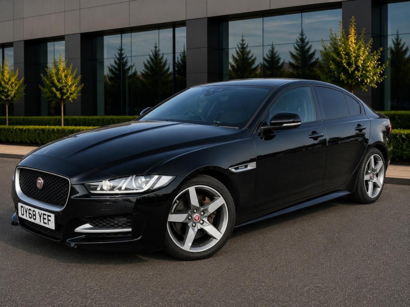 2018 Jaguar Xe 2.0d R-Sport Auto Euro 6 (s/s) 4dr in Black — image 1