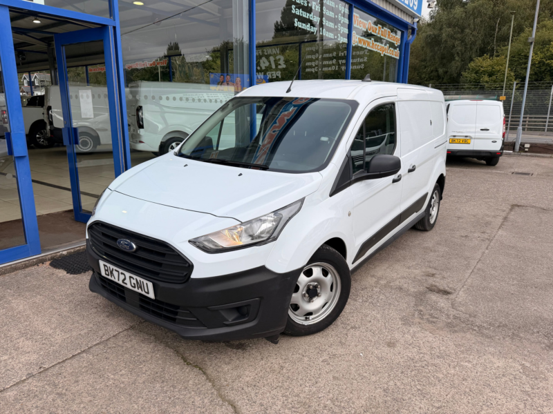 2022 Ford Transit Connect 1.5 250 Ecoblue Leader Panel Van 5dr Diesel Manual L2 Euro 6 100 Ps in White — image 1