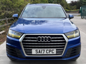 2017 Audi Q7 3.0 Tdi V6 S Line Tiptronic Quattro Euro 6 (s/s) 5dr in Blue — image 6