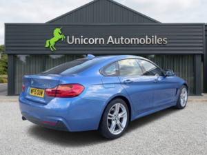 2015 BMW 4 Series Gran Coupe 2.0 420d M Sport Gran Coupe in Blue — image 3