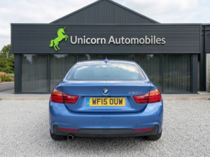 2015 BMW 4 Series Gran Coupe 2.0 420d M Sport Gran Coupe in Blue — image 4